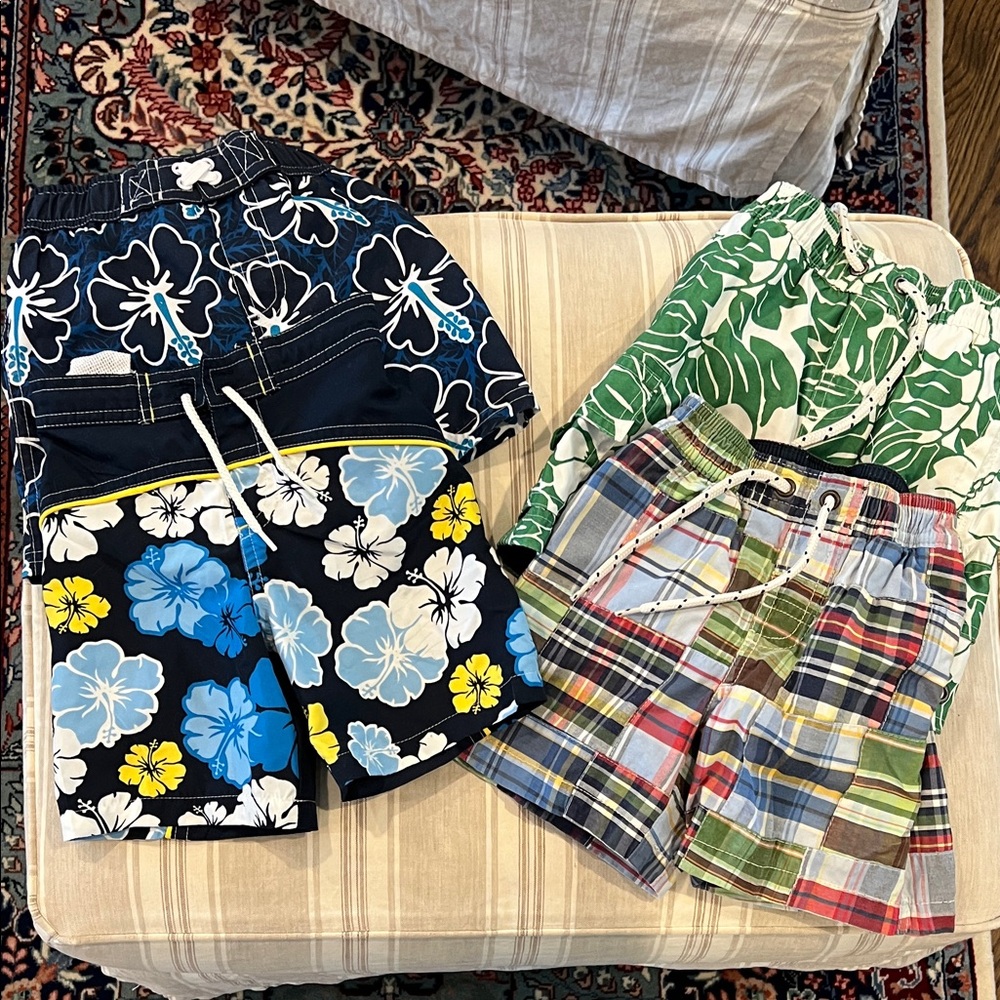 4 pack 12/18 months bathing suits Set from gap circo green dog